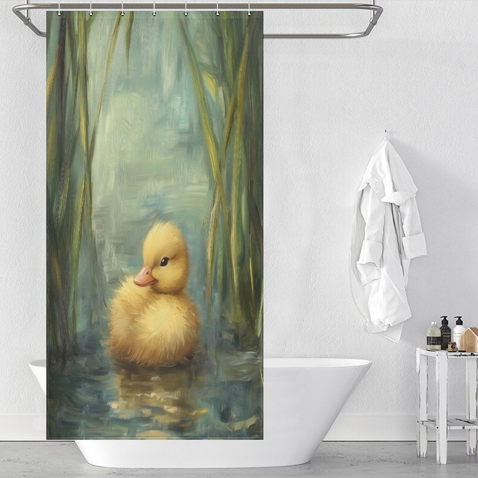 Ensemble de décoration salle de bain tissu imperméable séchage rapide