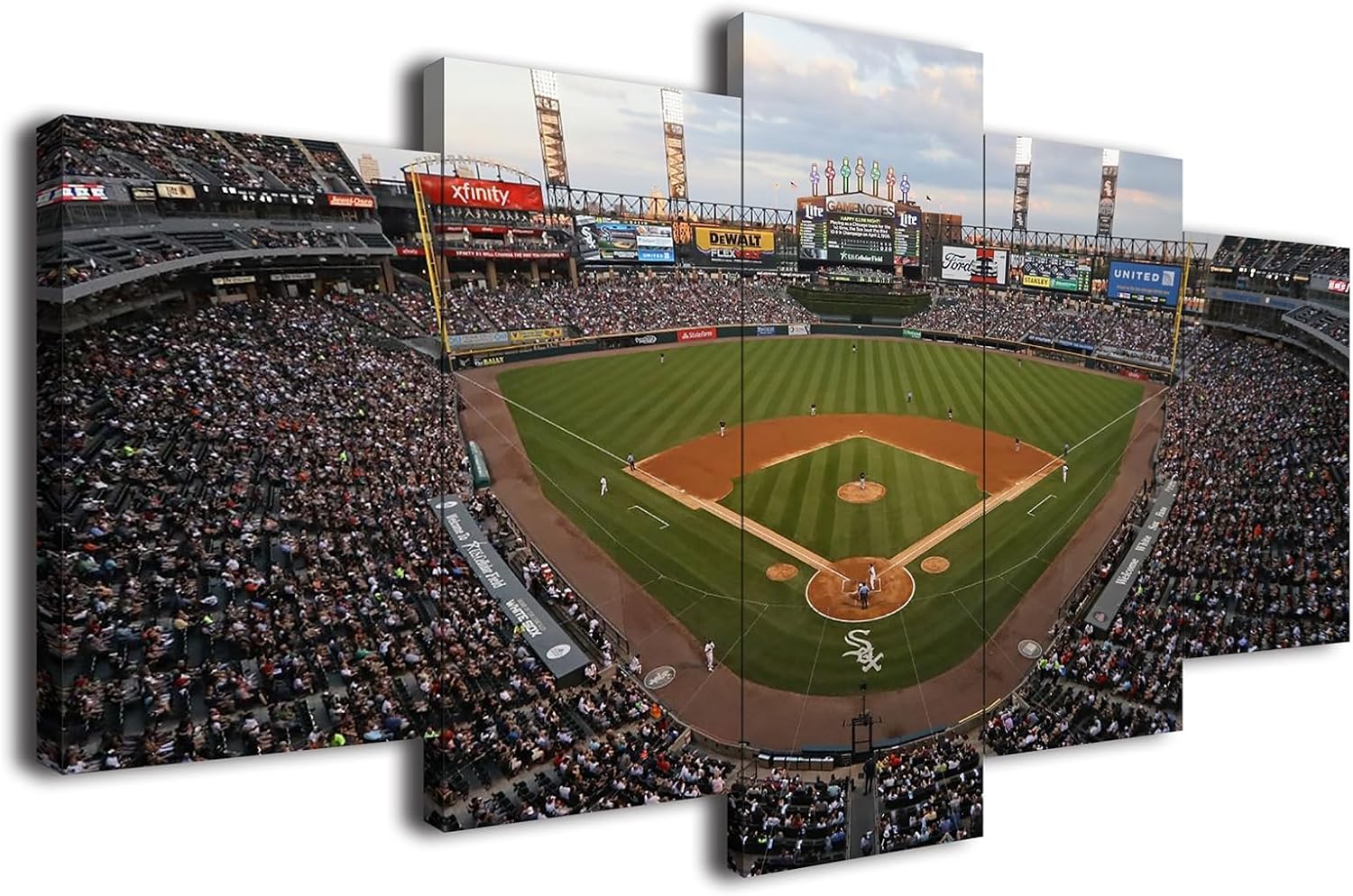 Chicago City White Sox Stadium Poster Baseball Sports — free download
