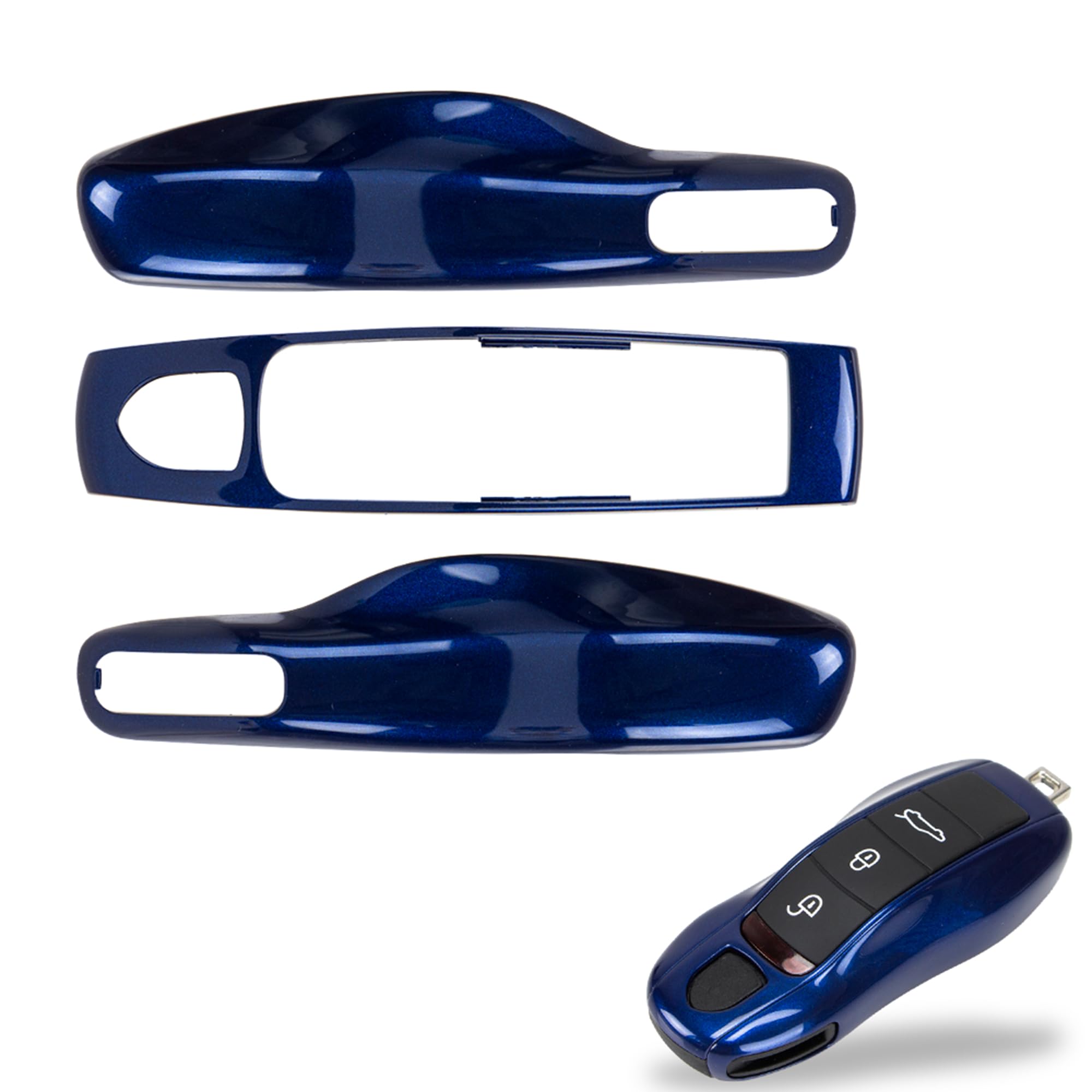 Amazon.com: Shopauto 3-Piece Painted Key Fob Shell Cover