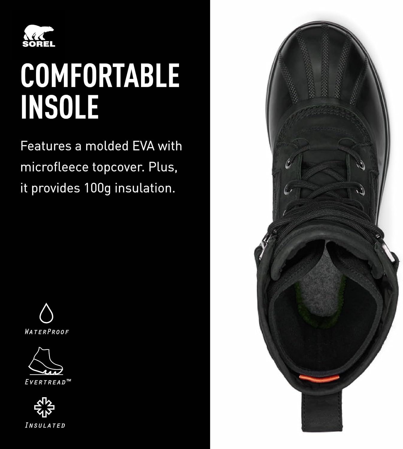 SOREL Men's Caribou Royal Waterproof Boot - Image 2