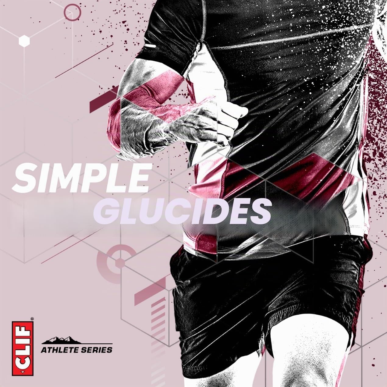 CLIF BLOKS Black Cherry + Caféine Gommes Énergétiques, 18 x 60 g | À Base de Plantes, Énergie Rapide pour la Course à Pied, le Cyclisme et l’Entraînement au Marathon, En‑Cas d’Endurance