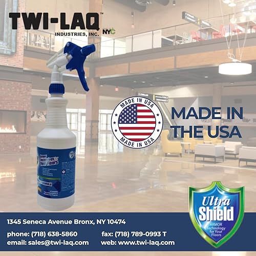 Miniatura 8 de ULTRA SHIELD listo para usar (RTU) - Acabado de piso de alto brillo, aplicación sin esfuerzo, resistente a los arañazos, antideslizante y sin polvo,