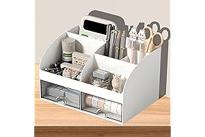 Versatile Desk Organizer: Enhance Workspace Efficiency with Ample Storage