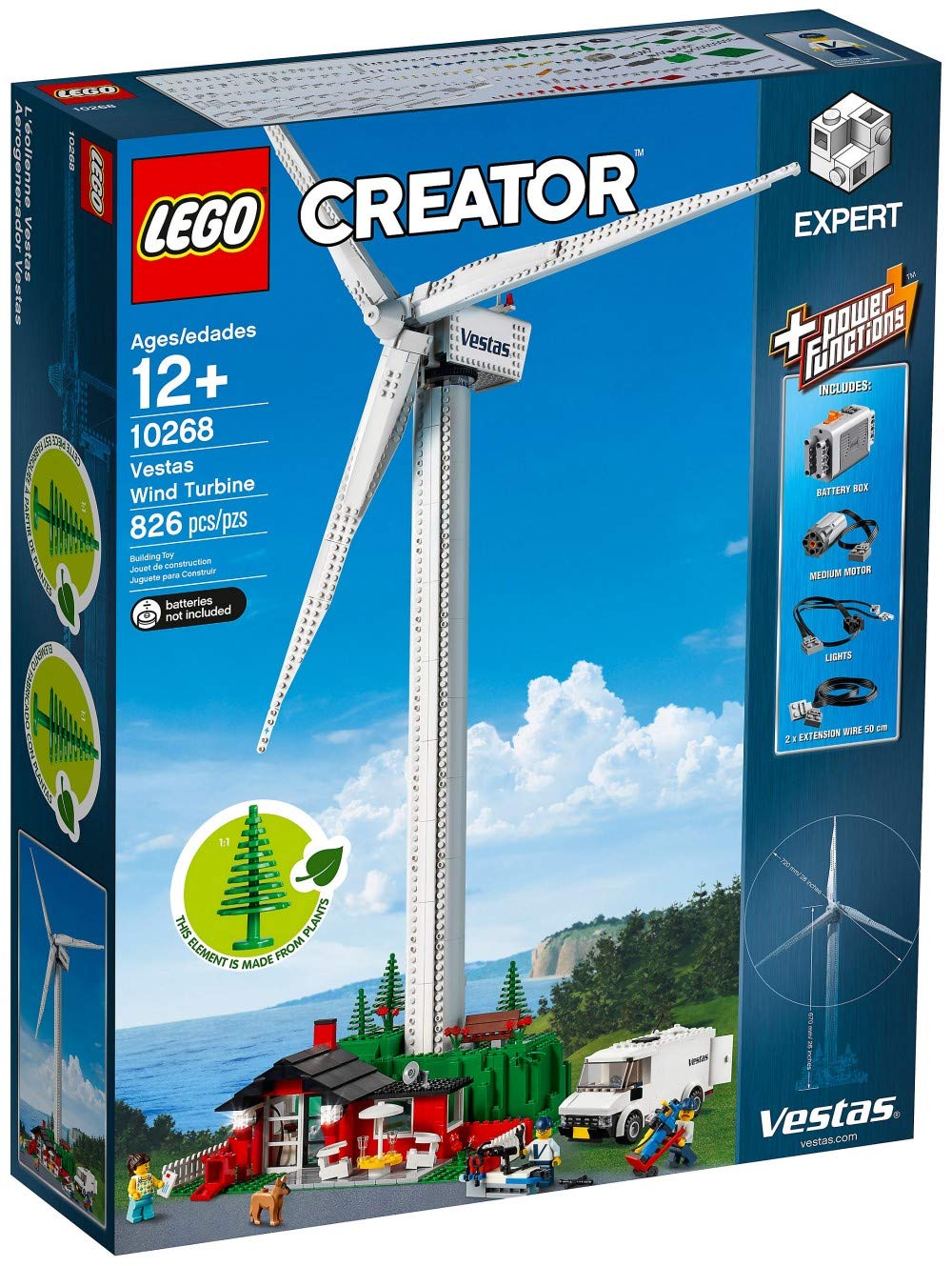 Amazon.co.jp: レゴ (LEGO) クリエイター ヴェスタス風力発電所 10268  