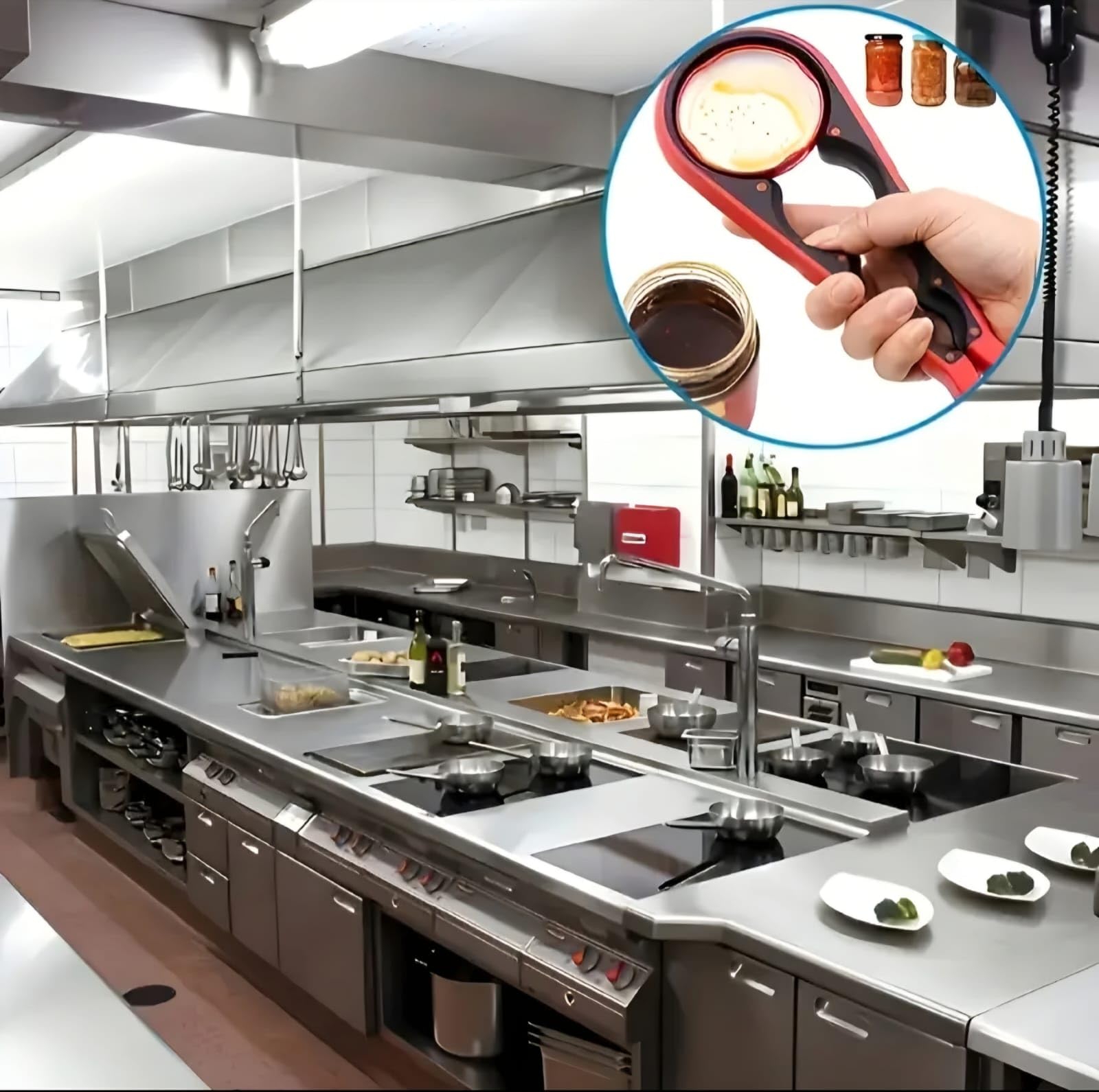 MTA HİGH-TECH 2 Adet Kavanoz ve Şişe Kapak Açacağı, Karışık Renk