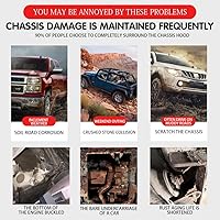 Vista 5 de Guardabarros para motor para Honda Accord 2008 2009 2010 2011 2012 Sedán de 4 puertas & 2.4L Protector contra salpicaduras frontal del motor