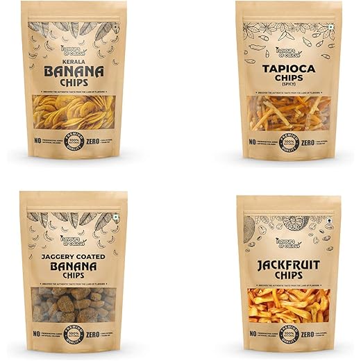 Kerala Chips Combo Pack 1kg