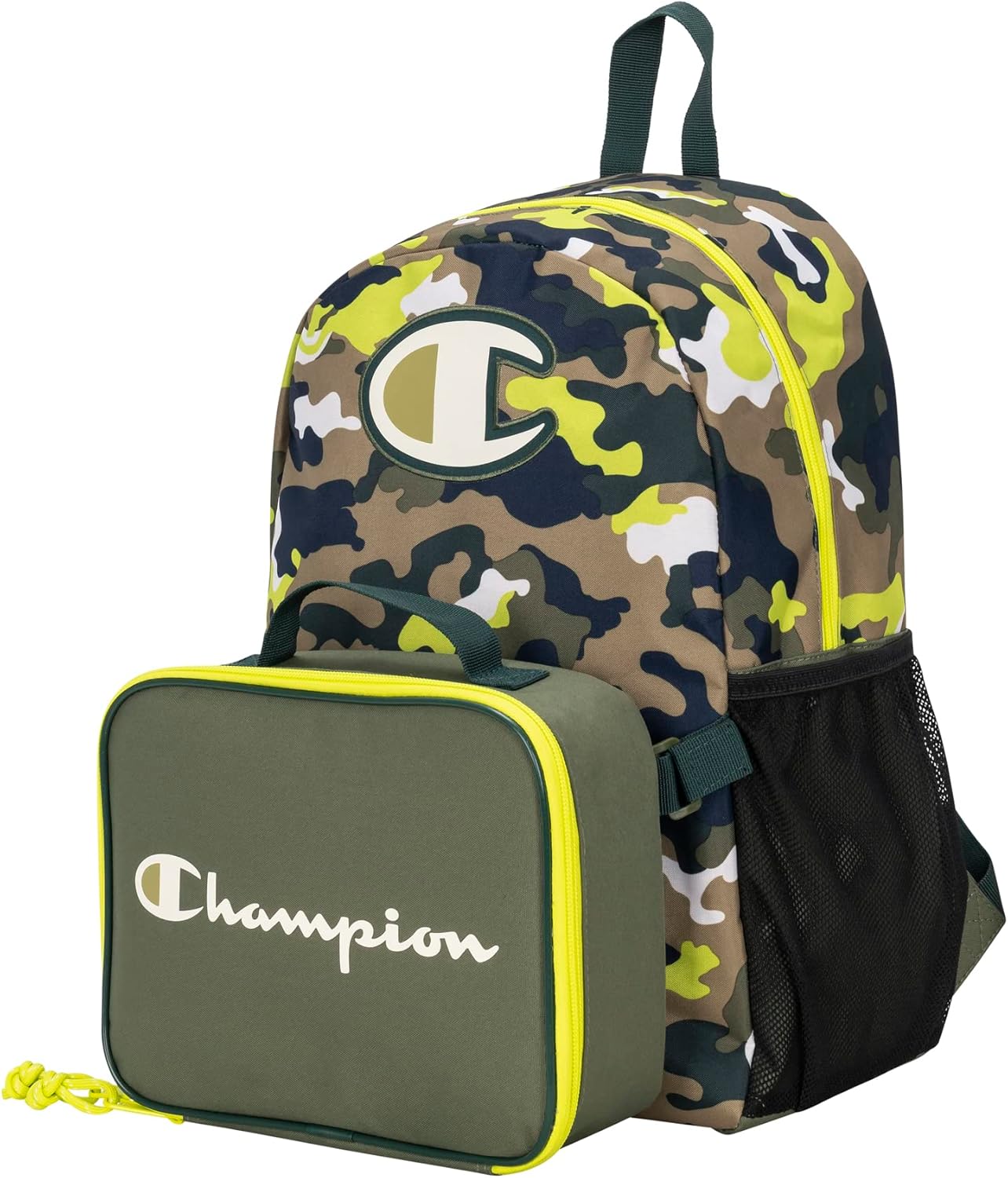 Champion Munch Backpack Lunch Kit Combo Olive One Size