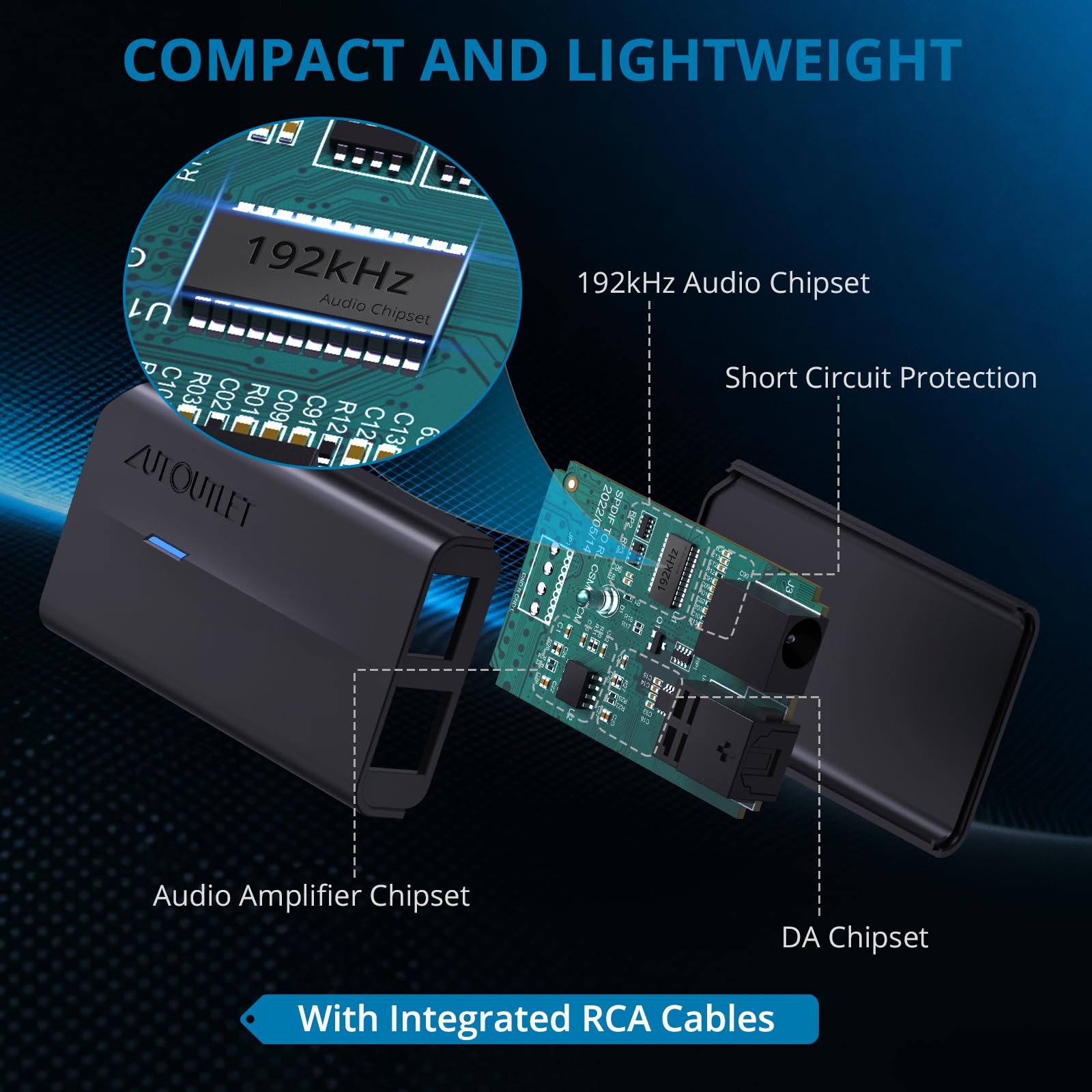 AUTOUTLET Konwerter DAC
