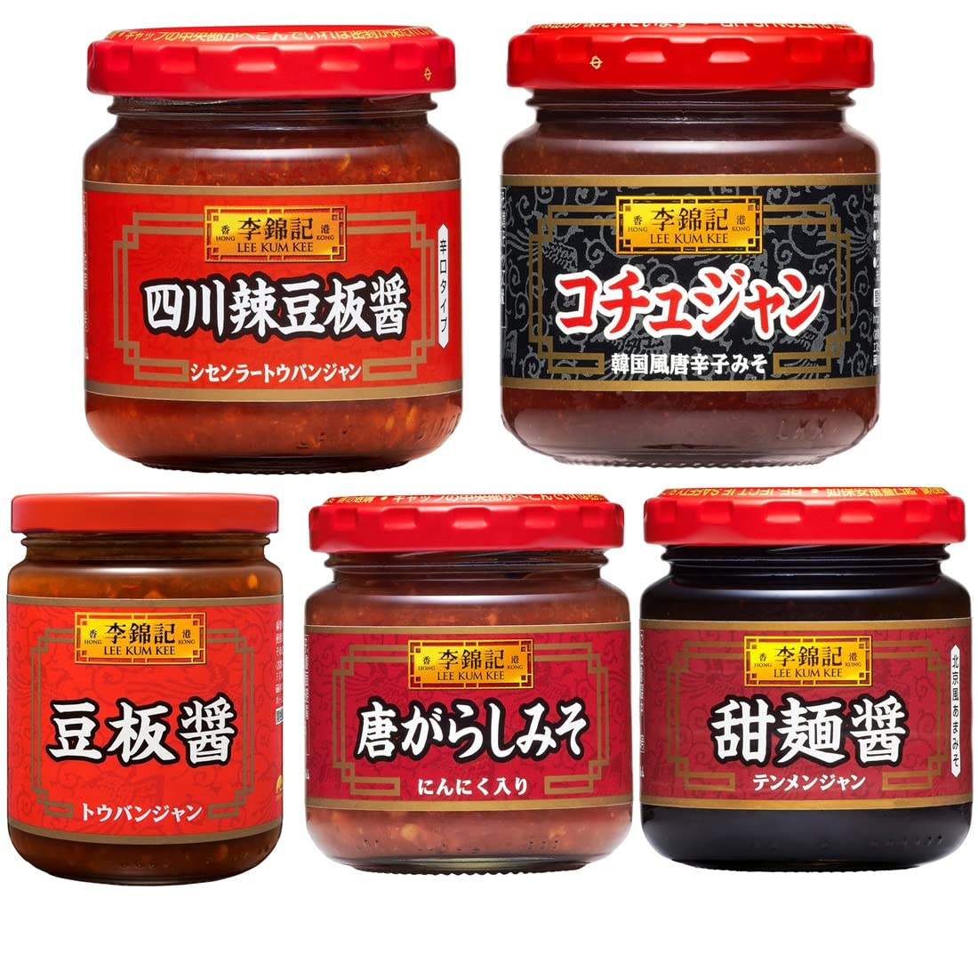 Amazon | 李錦記 豆板醤/四川辣豆板醤/甜麺醤/コチュジャン/唐がらし 