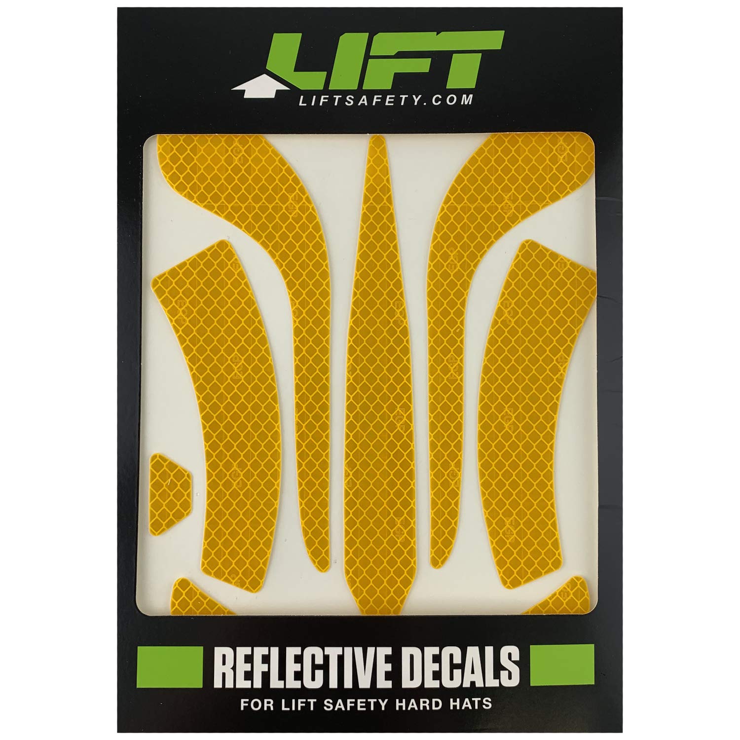 DAX Reflective Decals - Yellow