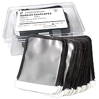 Vista 4 de 1000 sobres de barrera de rayos X dentales (talla 1) – Fundas protectoras desechables para sensor digital de imágenes de placa de fósforo – Sobre