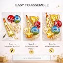 AMFIN (Pack of 7) Cricket Sports Theme Happy Birthday Decoration Balloon Bouquet Setup Home Party Celebration Kids Event Decor gallery image