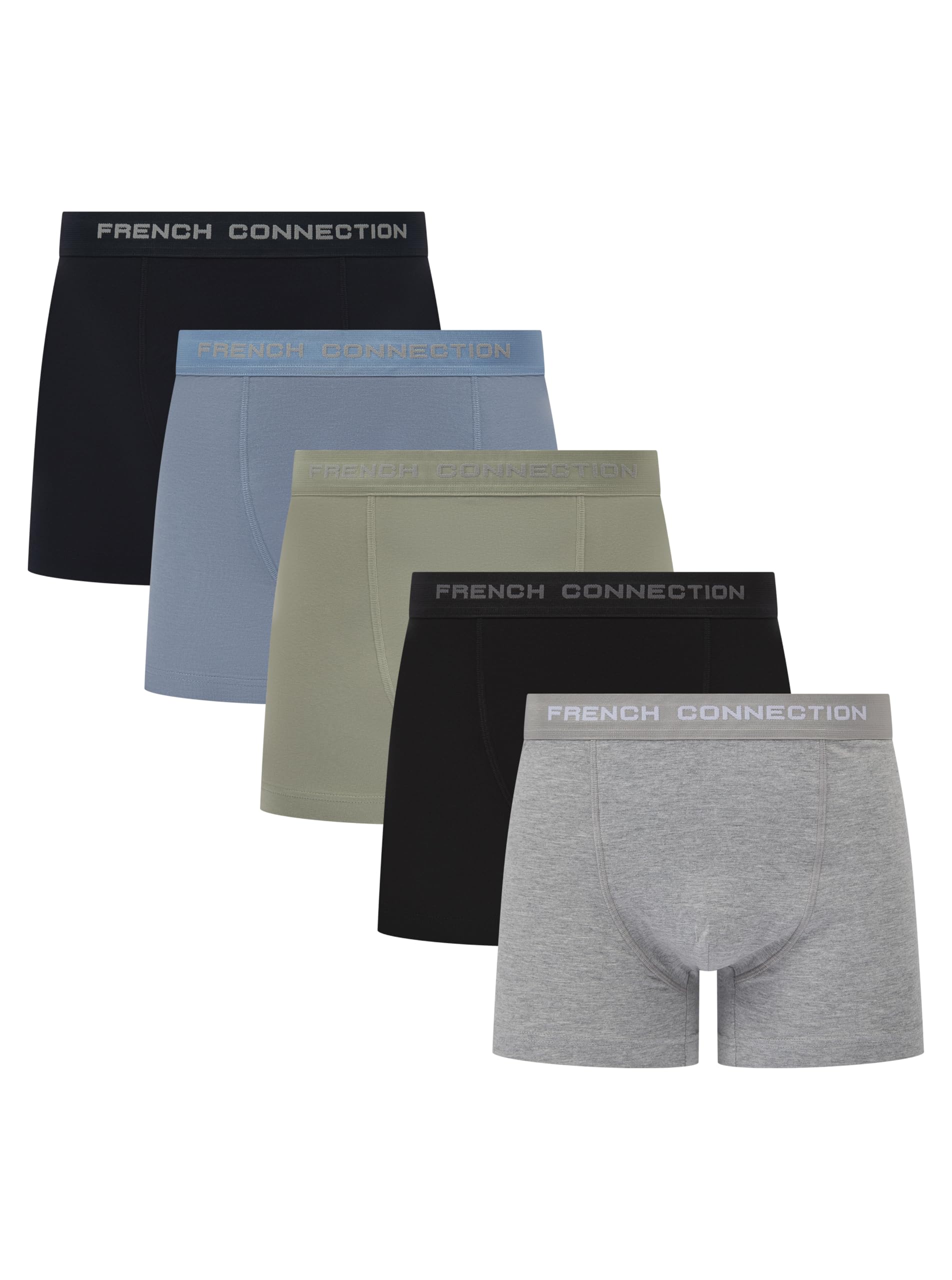 French Connection FC41 Mens Boxer Shorts Multipack Cotton Stretch Underwear