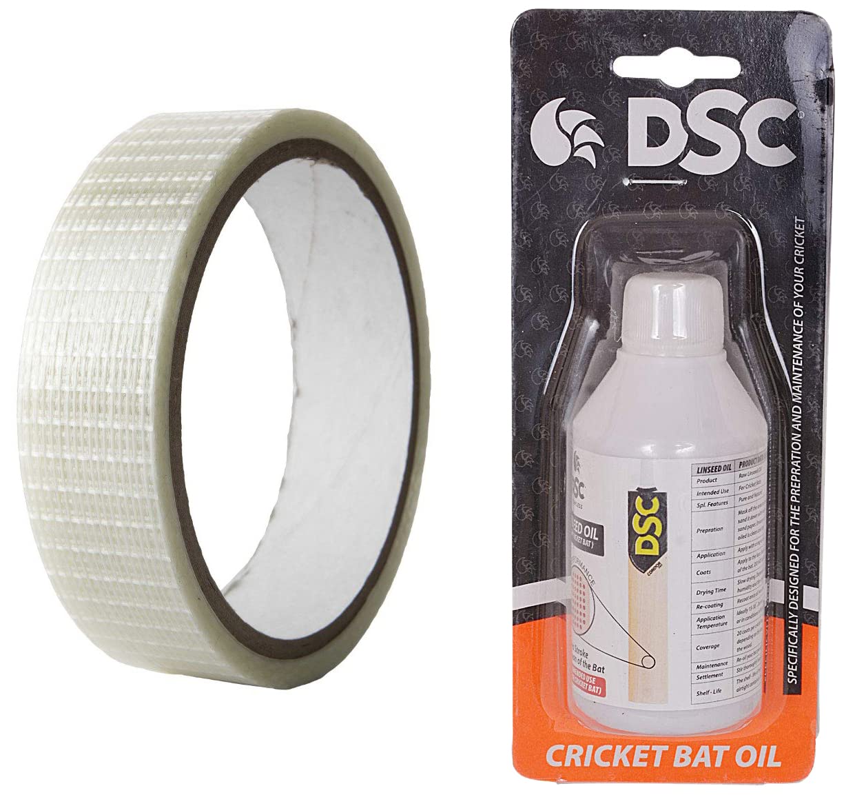 DSC Fiberglass Cricket Bat Tape and 1500434 Cricket Oil Bat 100 ml Combo (B082FM6PQK) Amazon Price History, Amazon Price Tracker