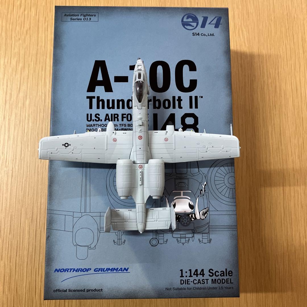 エスワンフォー s14 A-10C サンダーボルト S14 エスワンフォー ダイキャストモデル 1/144 A-10C サンダー