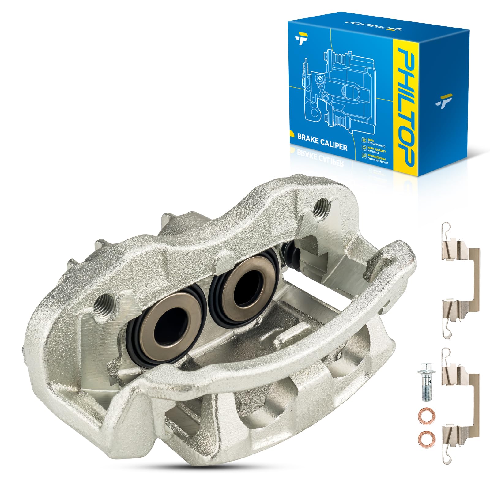 PHILTOP Rear Right Brake Caliper for 2000-2004 Ford F-250 Super Duty