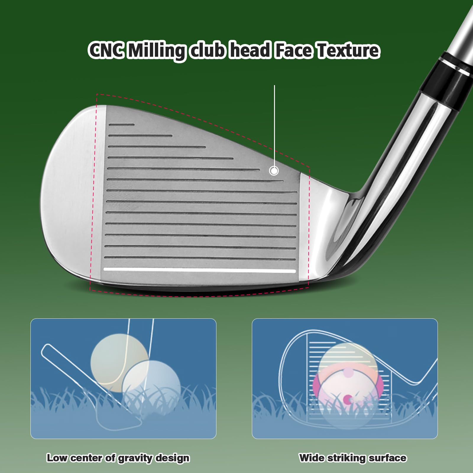 Amazon.co.jp: PGM Golf Club Rio 2016 III メンズ #7 アイアン