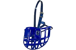 Birdwell Enterprises Large Blue Plastic Dog Muzzle
