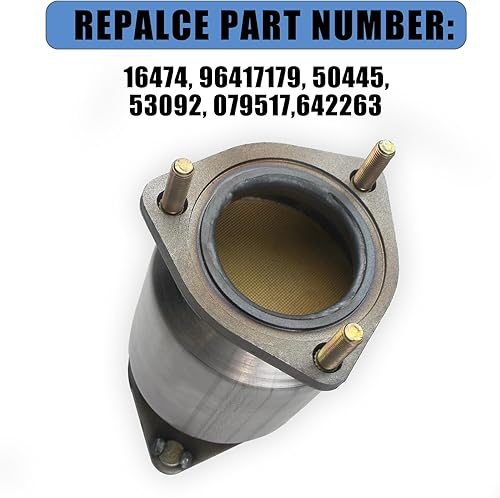 Miniatura 4 de RAPIHIDAN 16474 Catalizador Frente 1.6L L4 Compatible con Chevrolet Aveo Aveo5 2004-2008, Reemplazar # 96417179