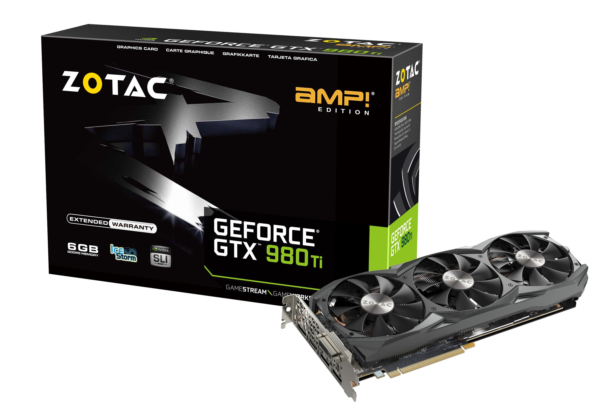 Amazon | ZOTAC GTX 980 Ti AMP Edition グラフィックスボード NVIDIA 