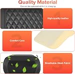 Massager du dos sans fil, masseur du dos et du cou avec la chaleur Shiatsu Collier et épaule Massage pour le corps entier Deep tissu Kneading Massage Oreiller Cadeaux de mère pour les femmes Hommes Maman papa Noël