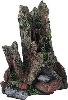 1pc Simulated Sunken Wood Trunk Aquarium Ornaments LED Fish Tank Decorations Driftwood for Aquarium Fish Tank Ornaments Aquarium Tank Aquarium Accessories Aquarium Decor Logs Resin