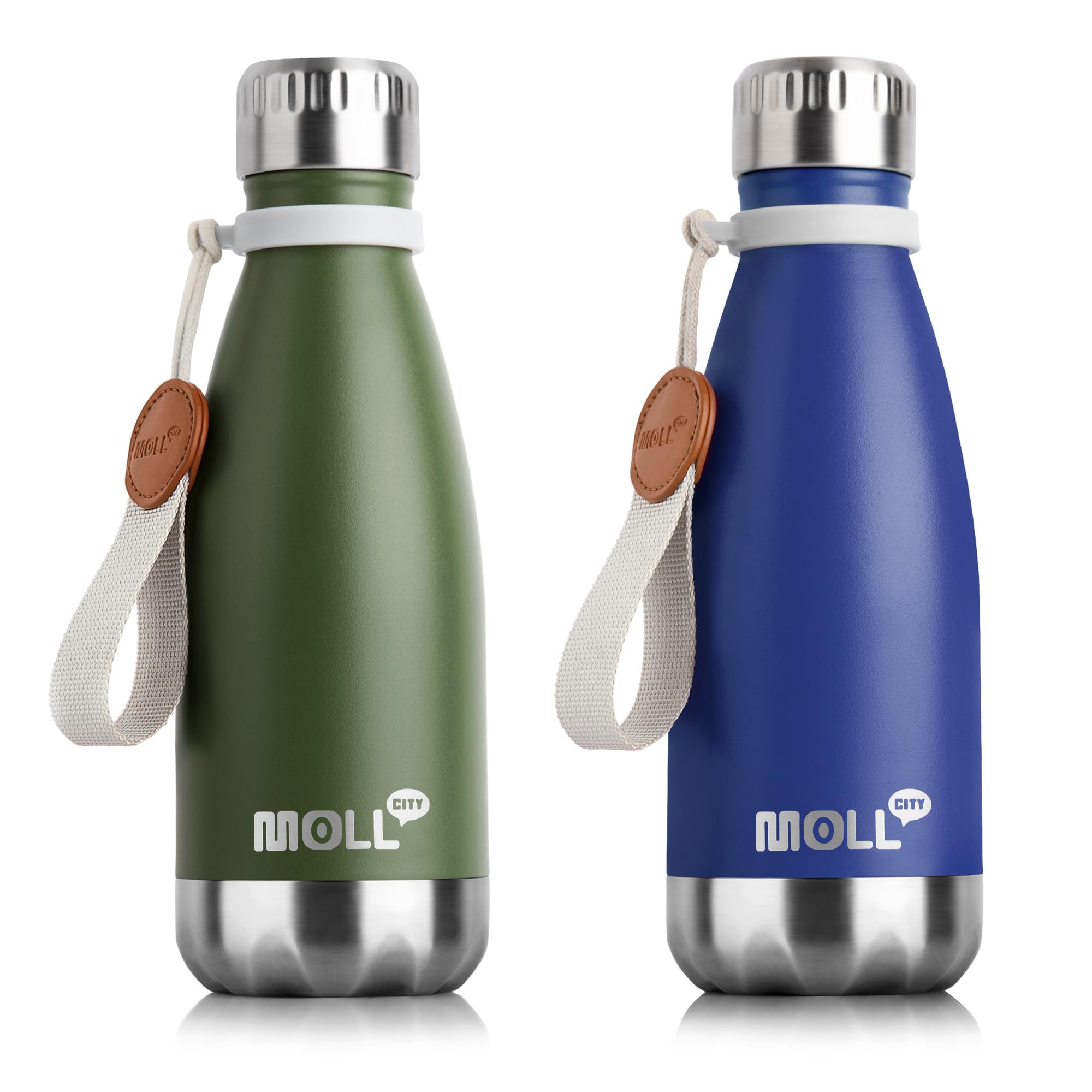 12 oz Small Stainless Steel Vacuum Insulated Water Bottle, Leak Proof