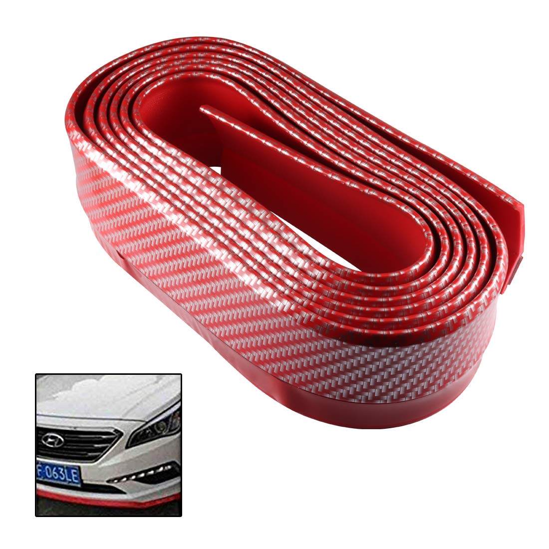 Buy GrowAbout Front Bumper Lip StickOn Car Body Kit Bumper Lip Side