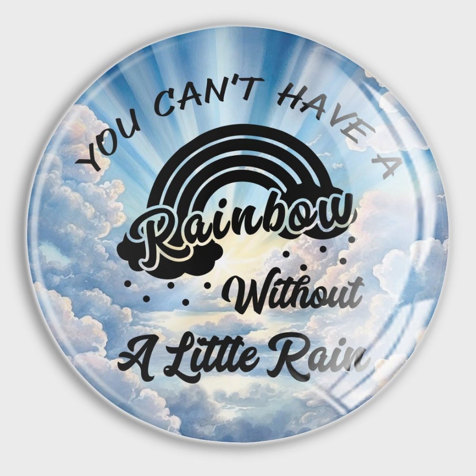 Aimants de réfrigérateur avec citation positive pour tableau blanc