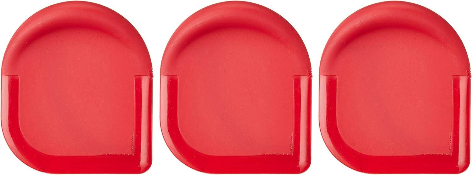 BERSORAG Pan Scraper Cast Iron Skillets Pot Scrubbers Dish Food Scraper Kitchen Accessory Tool - Mr Scraper Made in USA