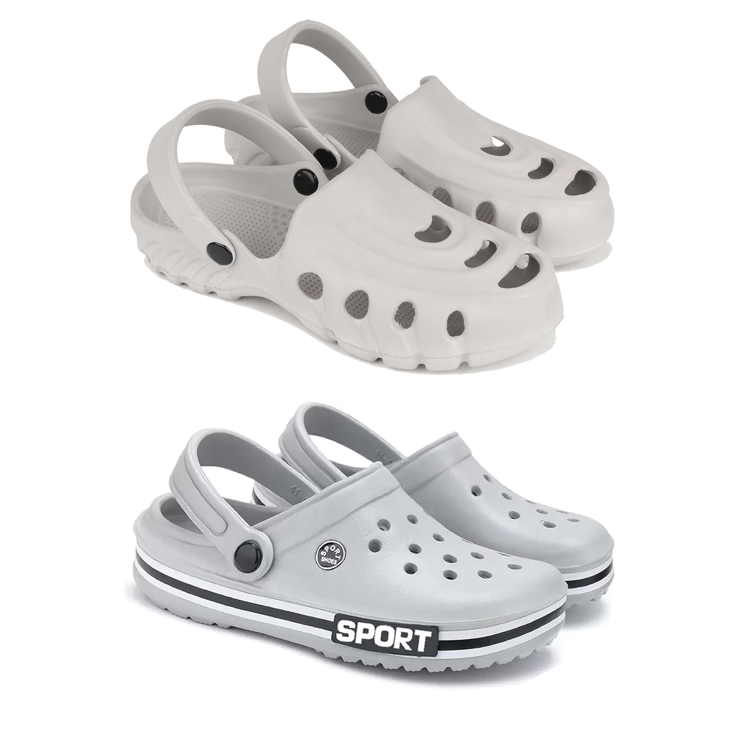 Men's Sandals Clogs | Lightweight Wear| Stylish & Easy to Wear For Men's GRP-SAN-(2-COMBO)-3135-3016-picture-46