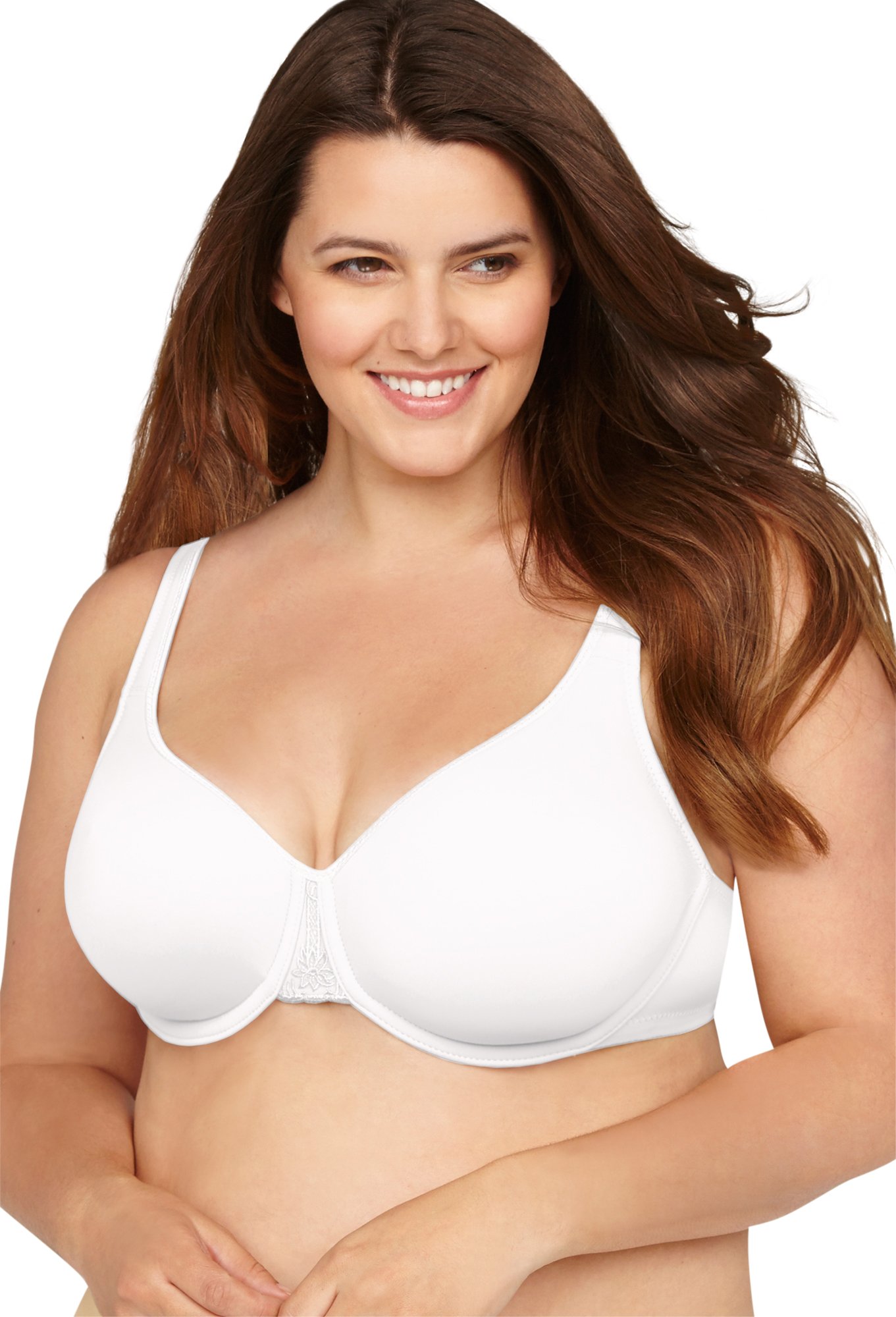 Avenue Women's Plus Size Smooth Caress Bra - Full Coverage Underwire Bra With Comfort Lining