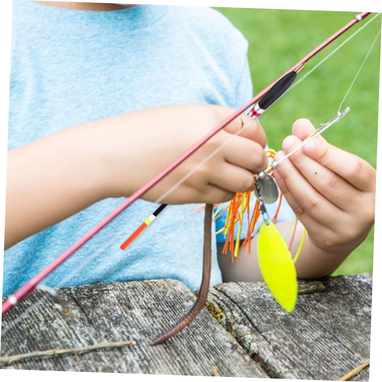 Gatuida 12stücke Angelposen Für Karpfen Angelbojen Leicht Und Tragbar Für Outdoor-Angeln Angelzubehör Und Werkzeugset Für Angelliebhaber