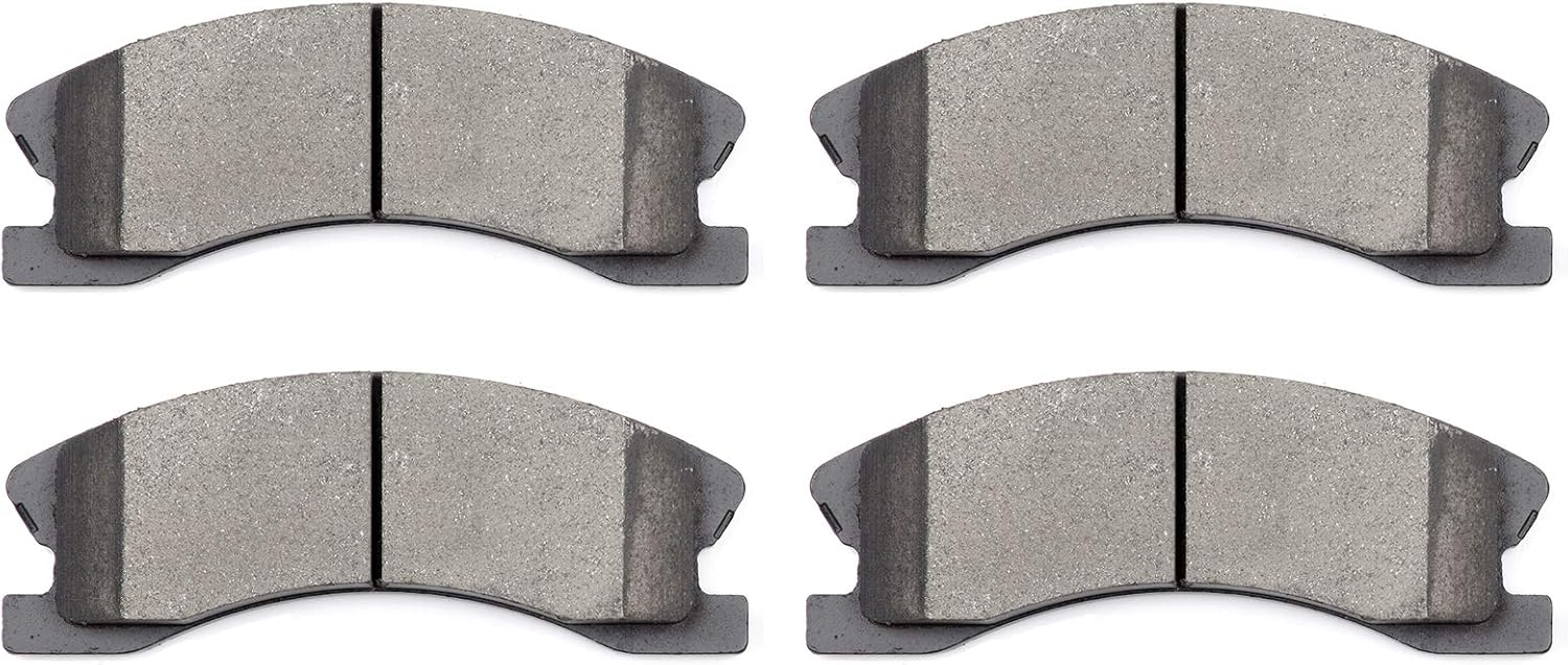 cciyu D945 Front Ceramic Brake Pads Kits 4pcs fit For 1999-2004 For Jeep Grand For Cherokee