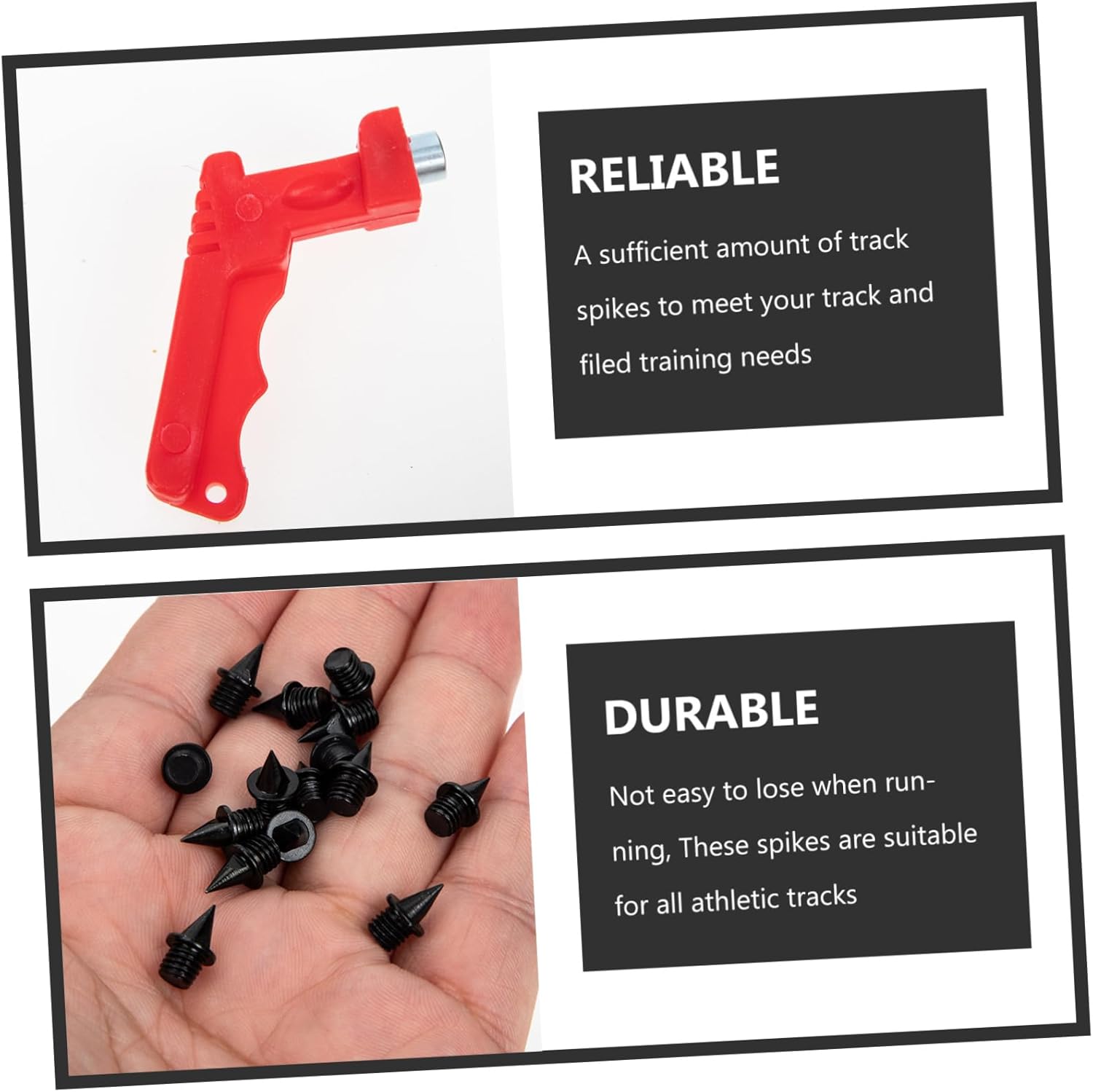 3 Sets Golf Spikes Cleats Track Spikes Men Track Shoe Spike Track Shoe Supplies Track Shoe Anti-Skid