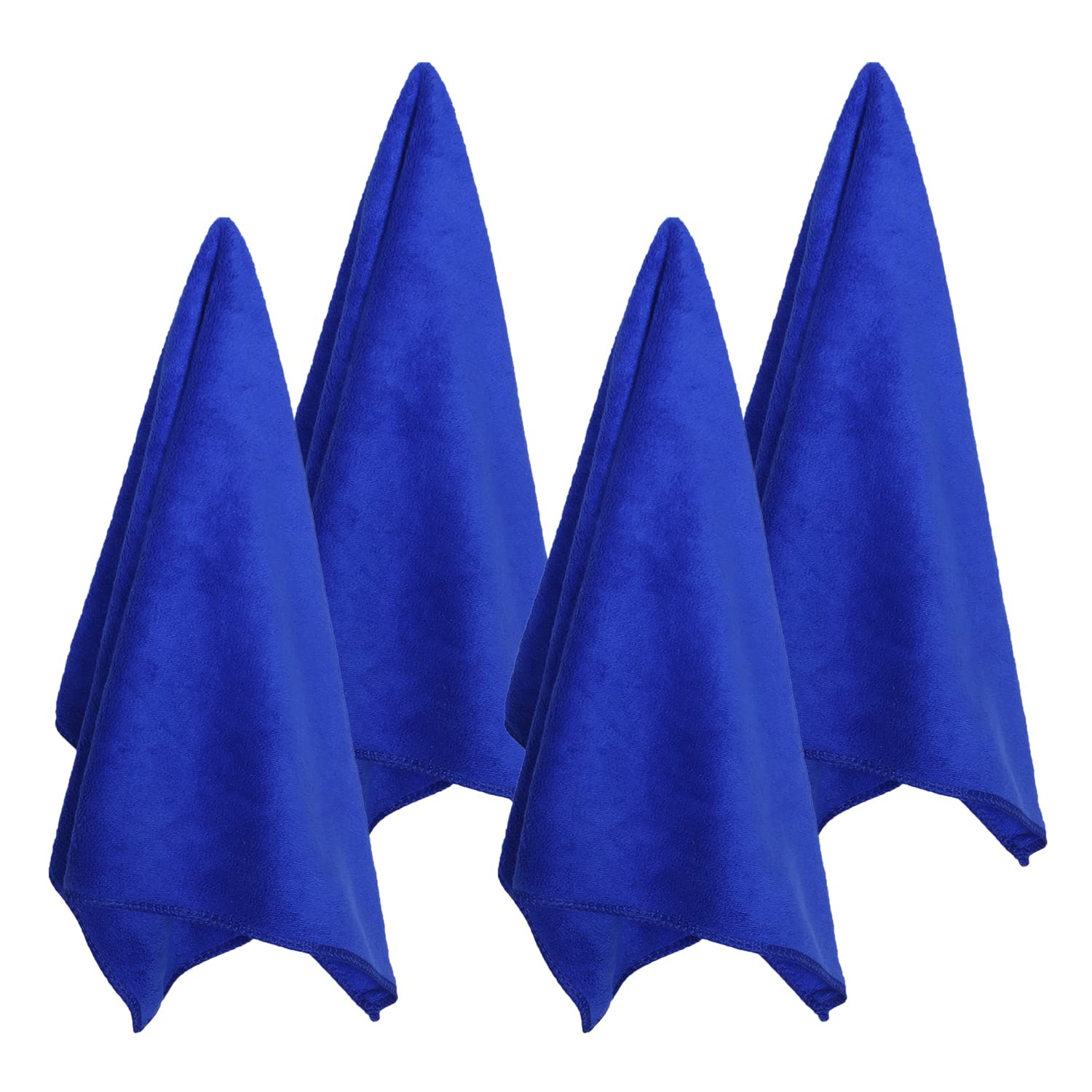 Kuber Industries Cleaning Cloths|Microfiber Highly Absorbent Wash Towels for Kitchen,Car,Window,24 x 16 Inch,Pack of 4 (Navy Blue) (B0BF5QL5FB) Amazon Price History, Amazon Price Tracker
