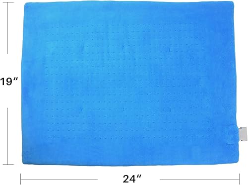 Miniatura 2 de GOQOTOMO-HB-B - Almohadilla térmica de 19 x 24 pulgadas con tecnología de calentamiento rápido para alivio del dolor de espalda, cintura, abdomen,
