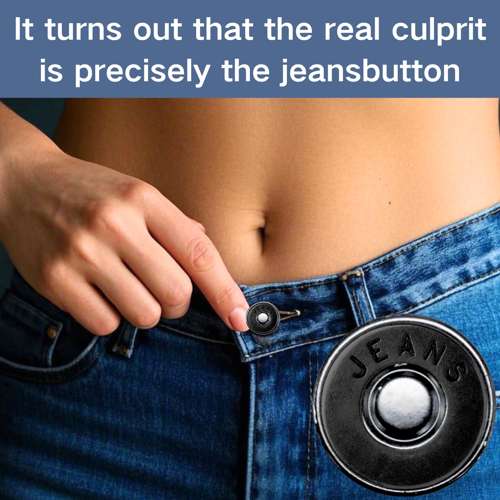 10 Stück Silikon Knopfabdeckungen - Für Jeans & Hemden 15mm