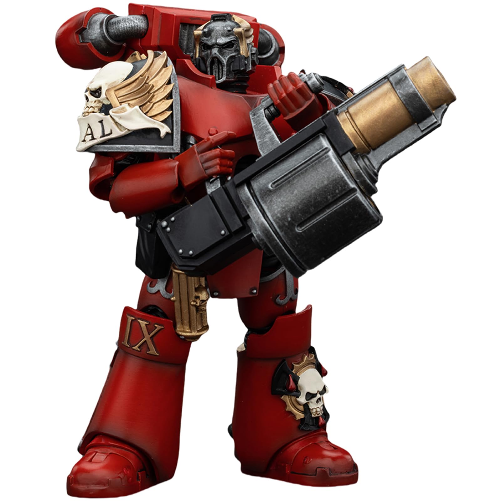 JOYTOY Warhammer 40k Blood Angels, Blood Angels Angel's Tears Squad Arch-Erelim with Angel's Tears Grenade Launcher 1/18 Action Figure, Dedicated To You Who Love Collecting