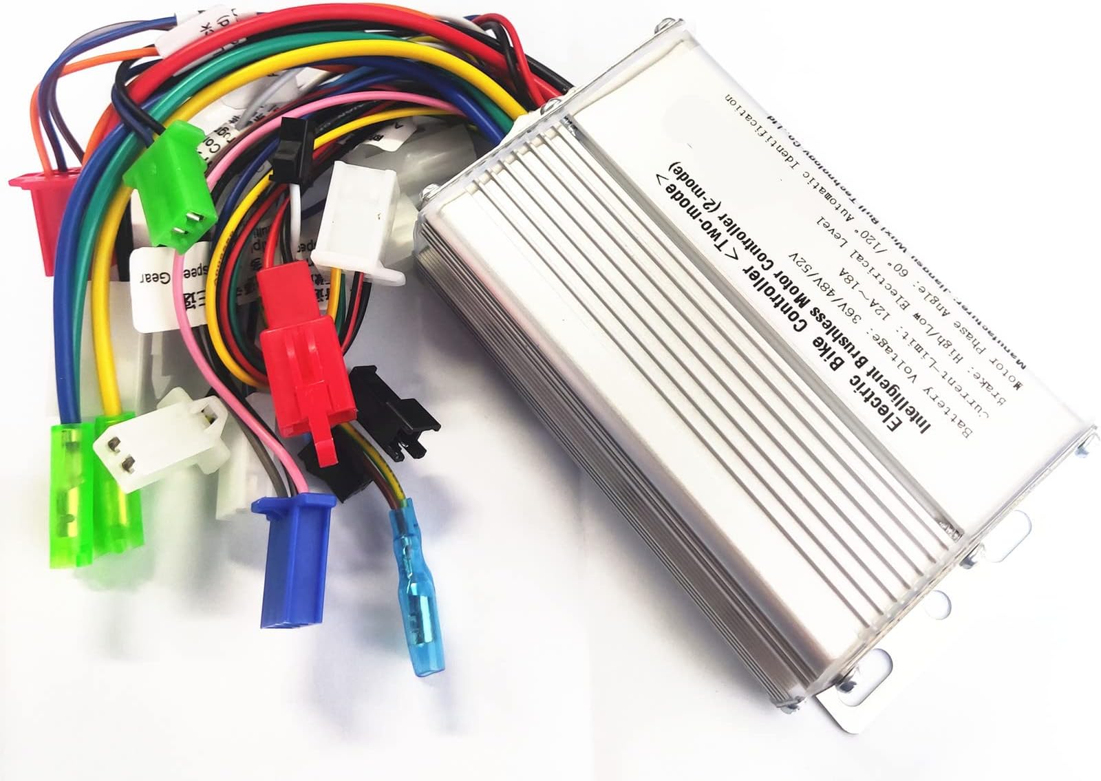 36V/48V 350W Brushless Motor Controller for Hall Hallless eBike Bicycle Scooter
