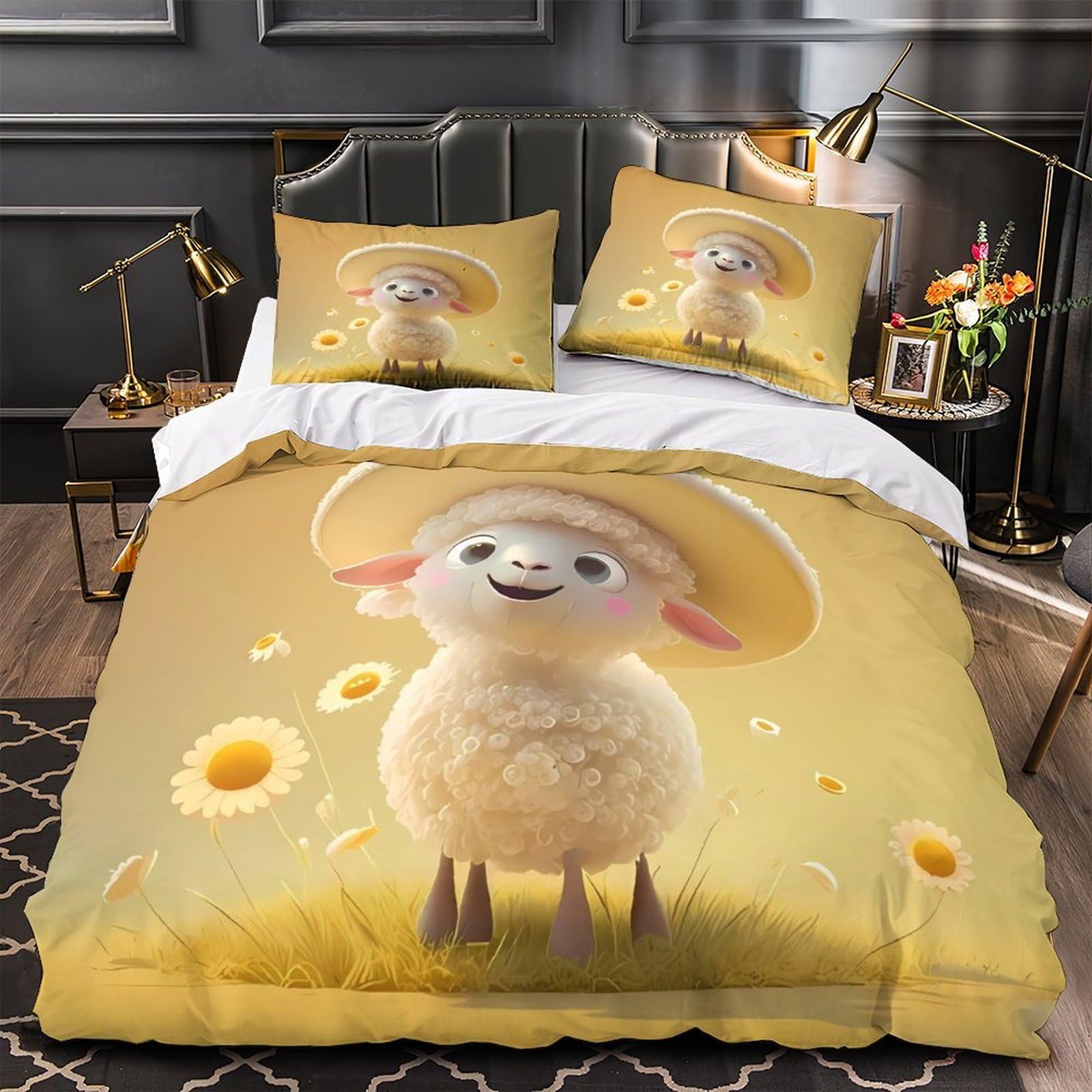 Parure de lit animal de compagnie pour une chambre d'ado cocooning