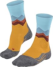 FALKE TK2 Women's Cool Short Hiking Socks Quick-Drying Breathable Lyocell Functional Material Medium Padding Anti-Bubble Trekking Socks Cooling Vegan Socks Hiking 1 Pair