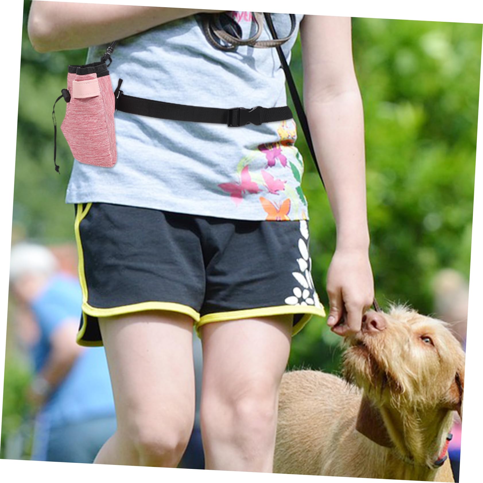 Toddmomy 5piezas Bolsa De Entrenamiento para Mochila De Cintura para Snacks y Accesorios para Paseos y Adiestramiento Diseño Práctico y Resistente