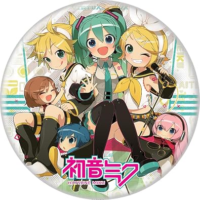 Ata-Boy Hatsune Miku Group by Utyako 3 Inch Button