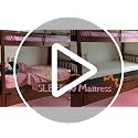 King size memory foam Tempur mattress
