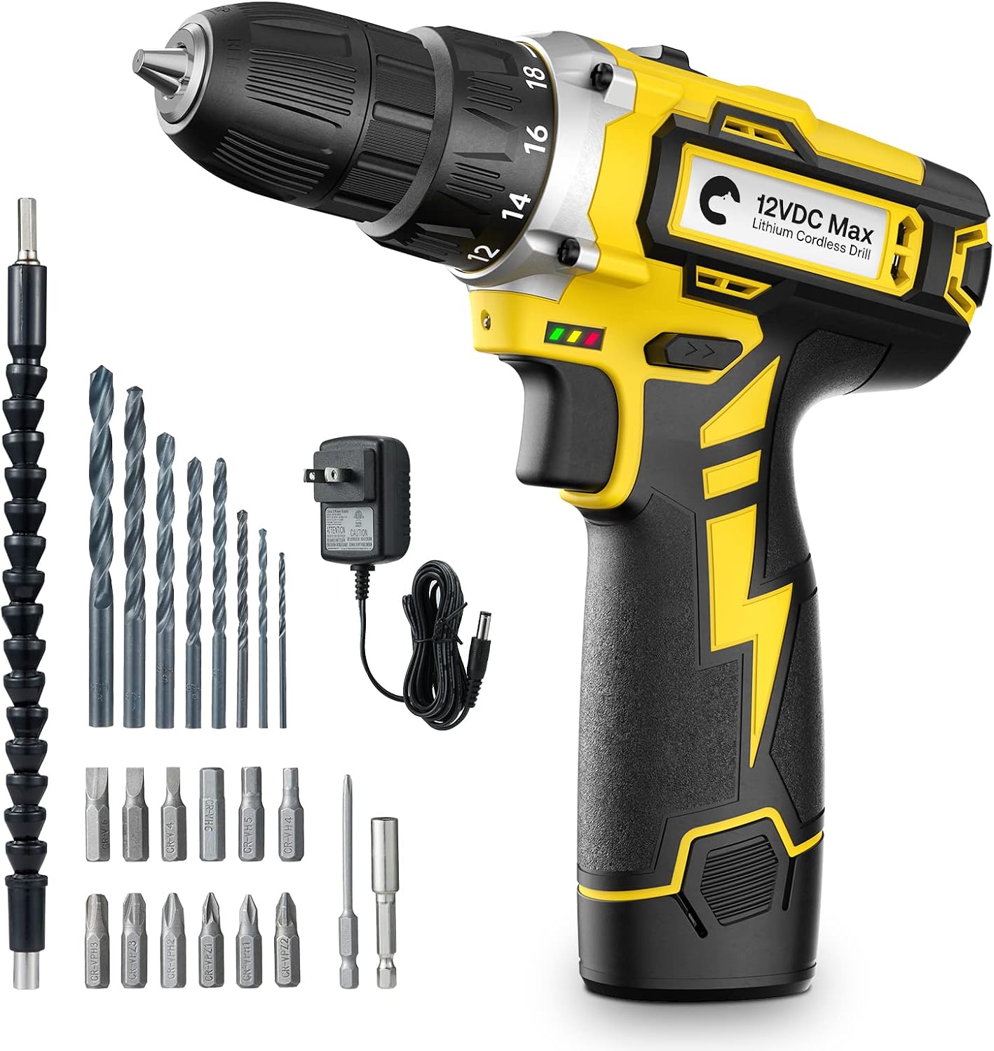 Cordless Drill, Hiipoo 2 Variable Speed 