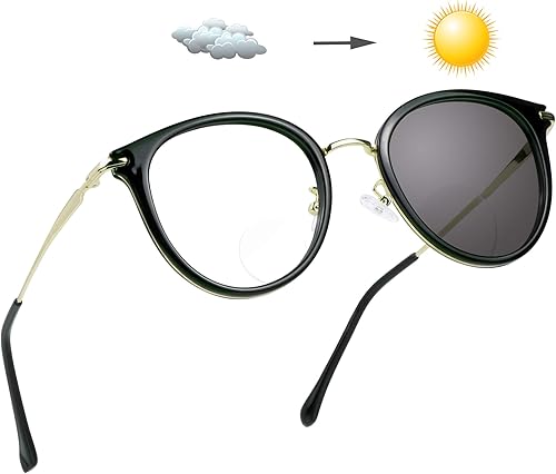 LifeArt - Gafas de lectura bifocales para mujeres y hombres, antideslumbrantes