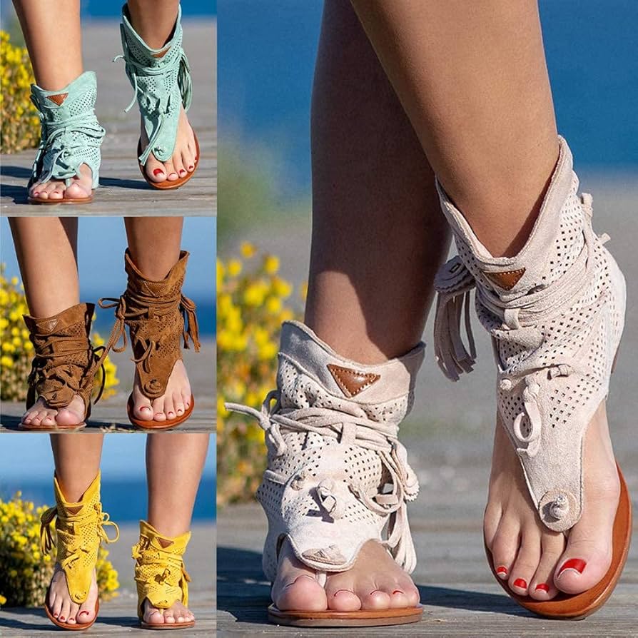 【MODERNIF】Fringe sandals Sedona Fringe Sandals – northendshop
