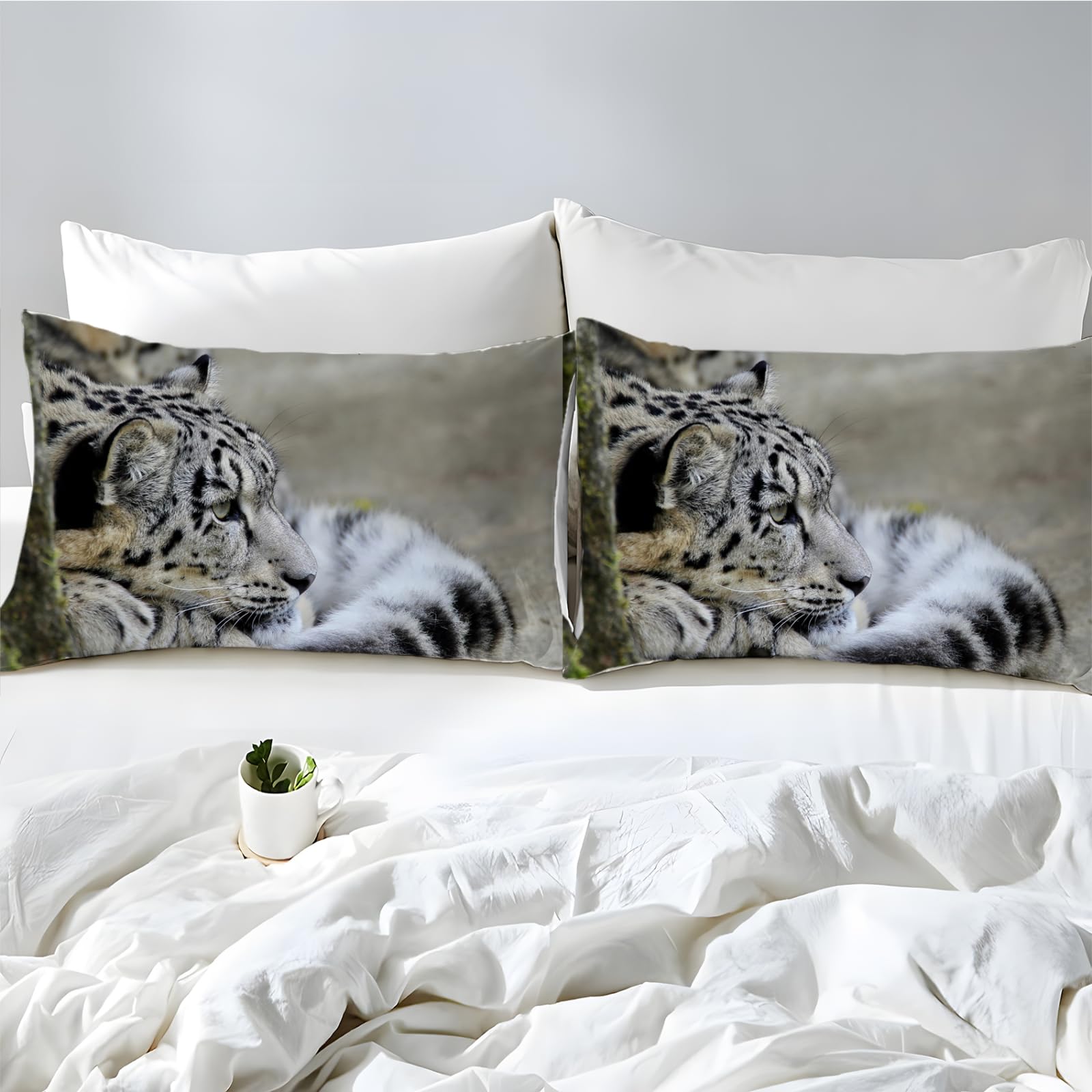 Housse Couette Double 200x200 Housse De Couette Fusion Géométrique - Parure 3 Pièces Rose Poudré 200x200cm Linge De Lit Fusion